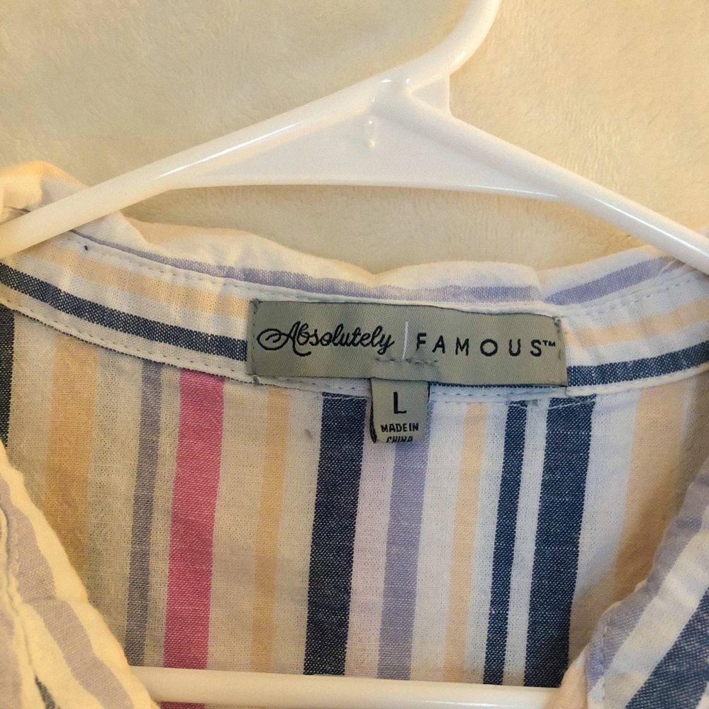Colorful Button Down - Picture 4 of 4